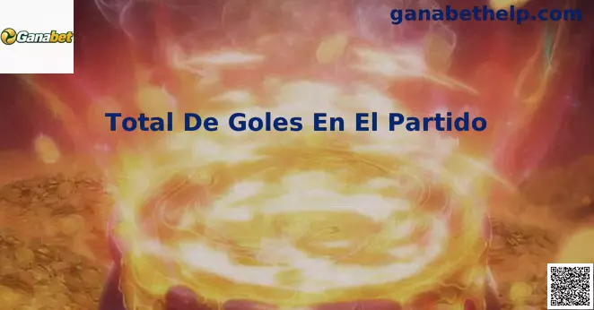 Total de goles en el partido analisis