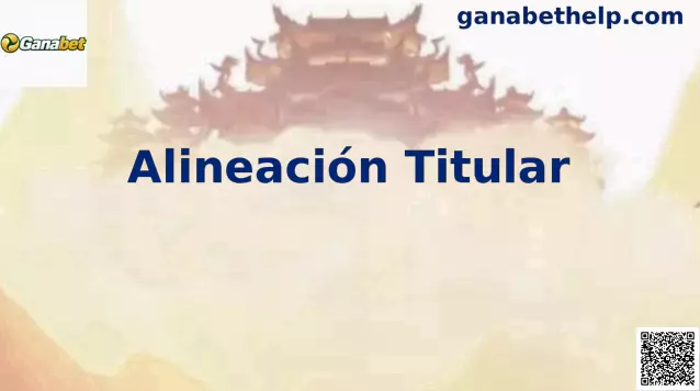 Alineación titular fútbol análisis